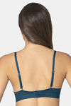 Amante Padded Wired Full Coverage T-Shirt Bra - Green — thumbnail 3